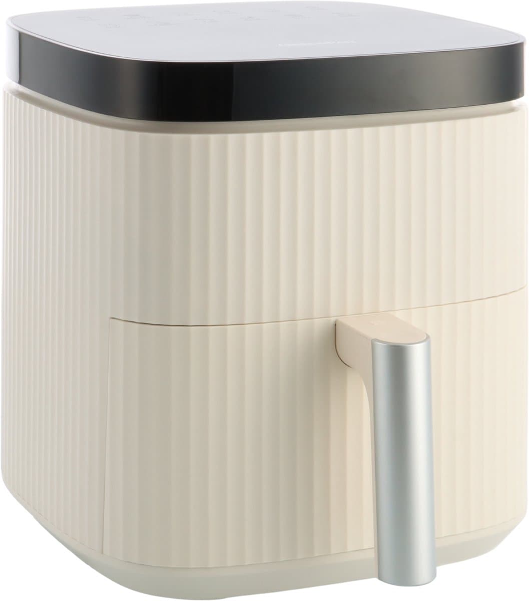 Greenpan Silhouette Air Fryer XL - 5L - enkele mand - tot 4 personen - PFAS-vrij - 12 programma's - Automatisch uitschakelen - Met timerfunctie - Cream — afbeelding 1