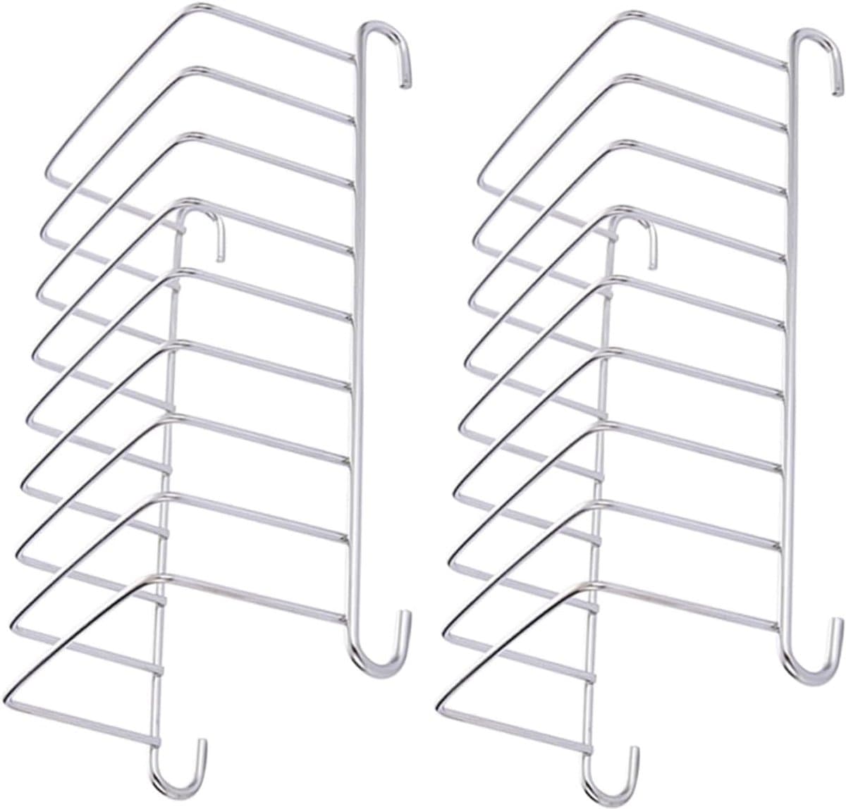 QTTVBTNA -2 Stuks Roestvrijstalen Toastrek voor Airfryer – Broodhouder en Grillrek voor Heetluchtfriteuse, Oven en Stoompan – Duurzaam Accessoire voor Brood, Toast en Groenten — afbeelding 1