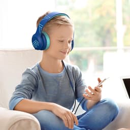 Koptelefoon kinderen met draad - Kinderkoptelefoon - Bedrade hoofdtelefoon - Veilig volume - School - Tablet - Laptop - Reizen - Muziek luisteren — thumbnail 4