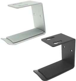 2 stucks Hoofdtelefoonhouder van aluminiumlegering, wandgemonteerde hoofdtelefoonstandaard, desktop displaystandaard, haak voor hoofdtelefoonrek, accessoires — thumbnail 1