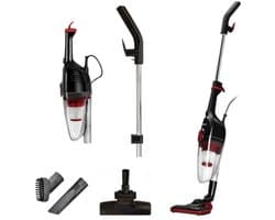 Lichtgewicht 2-in-1 Zakloze Steelstofzuiger met Ingebouwde Kruimeldief - 600W