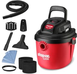 Compacte Nat-en Droog Stofzuiger 7,6 L met Opvouwbare Handgreep en Multifunctionele Accessoires — thumbnail 1