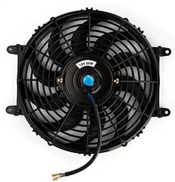 Koelventilator 12 inch voor auto's - Efficiënte 80W koeler met 10 bladen — thumbnail 4