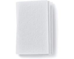 10 x universele microfilter, luchtfilter, motorfilter, afvoerluchtfilter, microfilter, filtermat op maat te knippen, ca. 190 x 150 mm