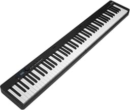 VEVOR 88 Toetsen Digitale Piano Elektrische Piano Opvouwbare Piano Bluetooth MIDI Zwart — thumbnail 2