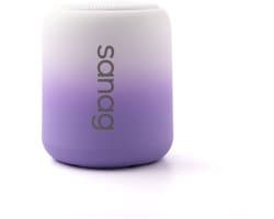 Sanag X6S Bluetooth Speaker – Draadloos & Portable – IPX5 Waterdicht – 24u Speeltijd – TWS Stereo –White/Paars