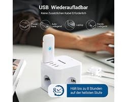 Leeslamp met Klem en USB Oplaadbaar, LED Boeklamp met 2 Helderheidsniveaus voor Kinderen en Boekenliefhebbers