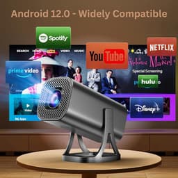 Thuys – Mini Beamer – Projector Met Wifi Bluetooth — thumbnail 5