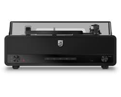 PHILIPS TAV3000B/10 The Stevie - Bluetooth Platenspeler - 3 Snelheden - Ingebouwde Stereo Speakers - Bluetooth 5.4 - Auracast - Audio-Technica Naald - Auto-Stop - Zwart