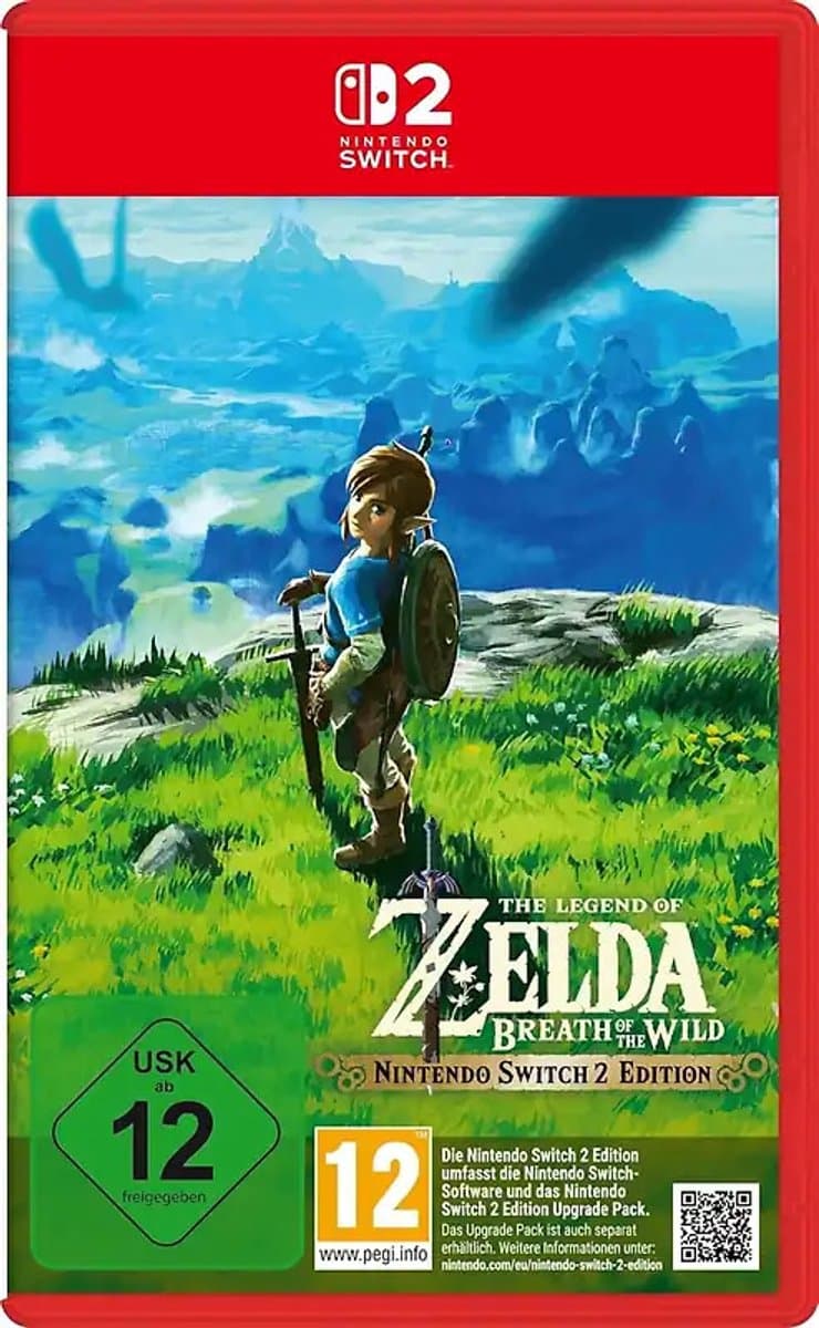 Nintendo The Legend of Zelda: BOTW, Switch 2 Nintendo Switch 2-editie Meertalig Nintendo Switch 2 — afbeelding 1
