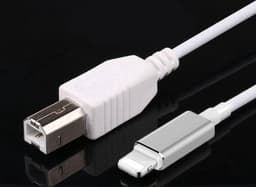 Piano - Elektronische Drum - Midi Keyboard - USB Type B OTG Kabel - 1.5M voor iPhone & iPad - 1 Jaar Garantie — thumbnail 4