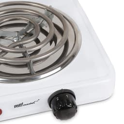 Broil-Master - Elektrische Kolenaansteker - 1000W Vermogen - Regelbare Temperatuur - Verwarmingsplaat - Verwarmingsspiraal - Grillaansteker - Warmhoudplaat - Brander - Wit — thumbnail 4