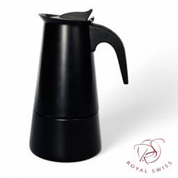 Royal Swiss® Percolator voor 9 koffiekopjes - Koffie Machine - Inductie - Roestvrijstaal - 9 Kops - Hoge kwaliteit espressomaker — thumbnail 1