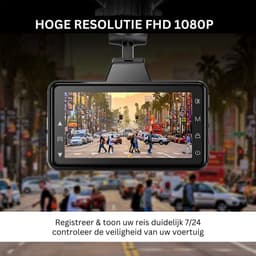 ApexArte® Dashcam voor Auto - Dualdashcam Voor en Achter - Full HD - — thumbnail 3