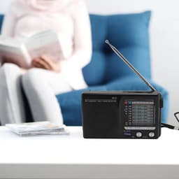 Solene Transistor Radio Op Batterijen - Transister Radio Op Batterijen - Draagbare Radio - Kleine Radio - Mini Noodradio FM/AM - Pocket Radio Speler - Radio voor Rampen - Radio op Batterijen — thumbnail 2