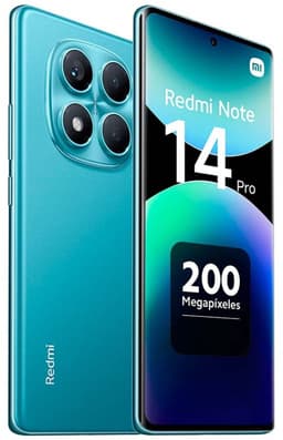 Xiaomi Redmi Note 14 Pro 4G 12GB+512GB Ocean Blauw — thumbnail 4