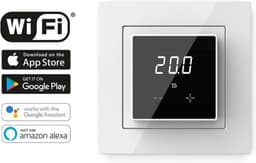 ET44 WiFi Klokthermostaat, RAL 9010 (Polar wit) — thumbnail 4
