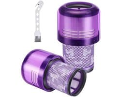 Filters geschikt voor Dyson V12 stofzuiger, geschikt voor Dyson V12 Origin, V12 Detect Slim, V12 Slim+ (2 stuks)