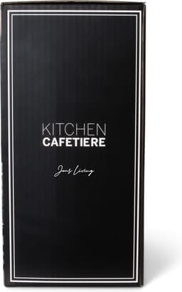JENS Living Cafetière 600 ml Handmatige Koffiezetter Zwart – French Press Koffiemaker – Koffiezetapparaat – Geschikt voor Koffie, Thee en Melkopschuimen – Verse Koffie – Franse Koffie Pers — thumbnail 2