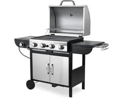 Betaalbare Goederen® gas bbq - buitenkeuken - RVS - Barbecue - barbeque - barbecues - gas - familie - eten gezelligheid