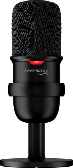 HyperX SoloCast – USB Gaming Microfoon voor Streamen – Hi-Res Geluidskwaliteit – Tap-to-Mute – Geschikt voor TeamSpeak & Discord - PC, PS4, PS5, Mac. — thumbnail 1