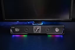 Speedlink GRAVITY - Stereo Soundbar - Bluetooth Speaker - RGB - Zwart — thumbnail 3