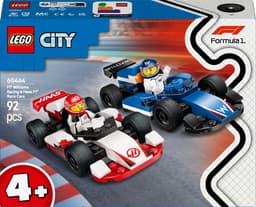 LEGO City - F1 Williams Racing en Haas F1 racewagens Constructiespeelgoed — thumbnail 1