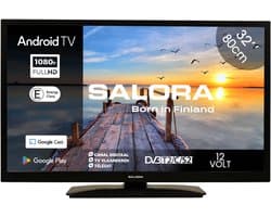 Salora MOBILE32TV - 32 Inch tv - Smart TV - 12 volt stekker