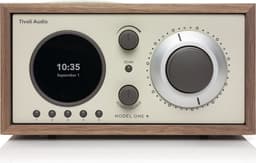 Tivoli Audio - Model One+ - DAB+ Wekkerradio - Walnut/Beige — thumbnail 1