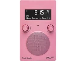 Tivoli Audio - PAL+Bluetooth - Draagbare DAB+ radio - Roze