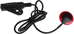 Premium Contact Microfoon voor Pickup Instrument - Gitaar, Viool & Ukelele - Contactmicrofoon - 1/4 Jack - Zwart/Rood — thumbnail 3