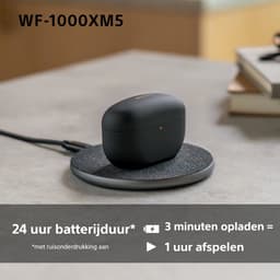 SONY WF-1000XM5 – In-ear Draadloze oordopjes Met Noise-cancelling Zilver — thumbnail 4