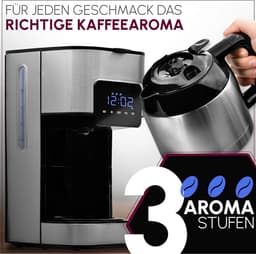 Equivera Coffee Machine - Koffiemachine - Koffiezetapparaat - Koffie Maler - Premium — thumbnail 5