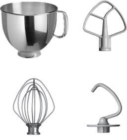 KitchenAid Artisan 5KSM125 keukenmachine 300 W 4,8 l Grijs — thumbnail 4