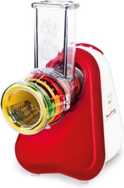 Moulinex Fresh Express DJ756G Snij- en Raspapparaat - 5-in-1 - 150W - Rood — thumbnail 2