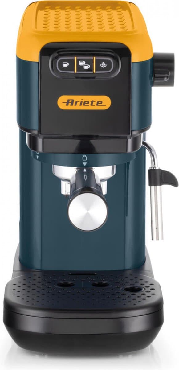 Ariete 1399/16 - Smart Slim Coffee - slank design - voor gemalen koffie & koffiepads - mango yellow — afbeelding 1