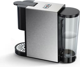 HiBREW H3A 5 in 1 Koffiezetapparaat, 19 Bar Druk, Koud/Warm-modus, 1000ml Watertank, Energiebesparing & Anti-DroogBescherming - Zilver — thumbnail 2