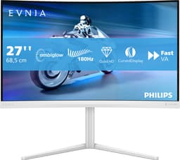 Philips Evnia 5000 27M2C5501 - Curved QHD Gaming Monitor - Ambiglow - 180hz - 27 inch — thumbnail 2