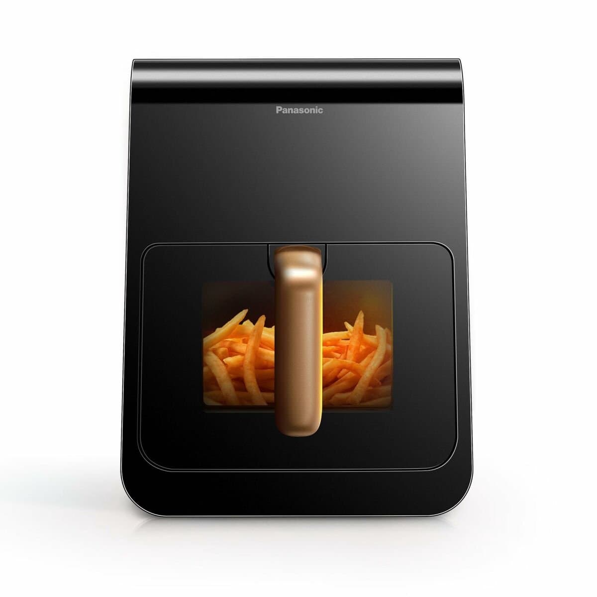 Panasonic NF-CC600AXE Airfryer 6 l 1450 W CoolTouch-behuizing, Stoomtoevoeging, Digitale timer, LC-display, Kijkvenster — afbeelding 1
