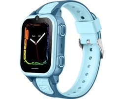 Watcher VII touch 4G smartwatch - kinder GPS horloge - met camera - incl. SIM-kaart - blauw