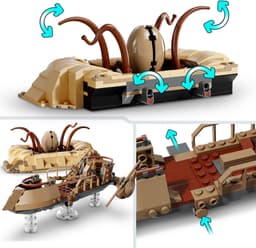 LEGO Star Wars - Return of the Jedi Desert Skiff en Sarlacc-kuil Set - 75396 — thumbnail 11