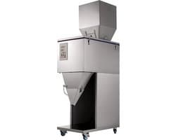 Professionele Vulmachine - Poeder - Keuken - Fijn maler - Pneumatisch - Twee Uitgangen - 100-1000ML - RVS