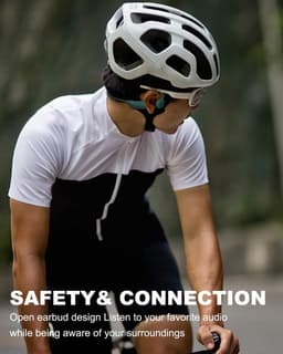 Bone Conduction Headphone - Koptelefoon voor Activiteiten - Draadloos - Bleutooth - groen — thumbnail 5