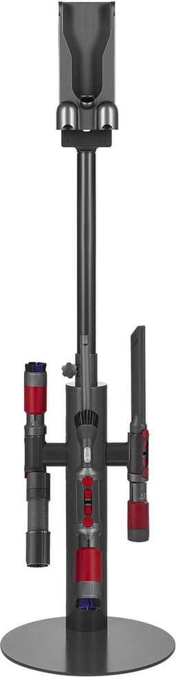Stofzuigerstandaard 130 Cm, Compatibel met Dyson V7 V8 V10 V11 V12 V15 Sv10 Sv12 Sv14 Sv18 Sv21 Staande Stofzuigers & Accessoires, In Hoogte Verstelbare Houder met 3 Clips — thumbnail 3