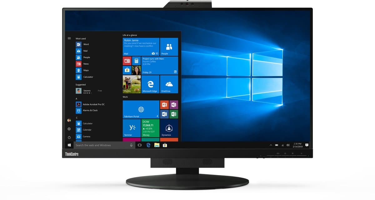 Monitor Lenovo 11JHRAT1EU QHD LED 27" LED IPS LCD — afbeelding 1