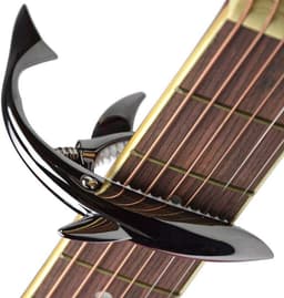 Haaien gitaar capo - voor Akoestische and Elektrische Gitaar - Gitaar - Elektrisch - Akoestisch - Instrument - Muziek - LOUZIR — thumbnail 3