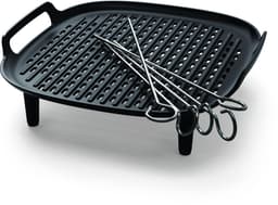 Philips Grill Set Airfryer Accessoire - HD9946/00 - Geschikt voor Philips - Grillplaat met 5 spiesen — thumbnail 2