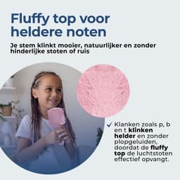 Denver Karaoke Microfoon Bluetooth – Draadloos – Speaker met Fluffy Afwerking – Karaoke Set – AUX - MicroSD – KMS30RO — thumbnail 5