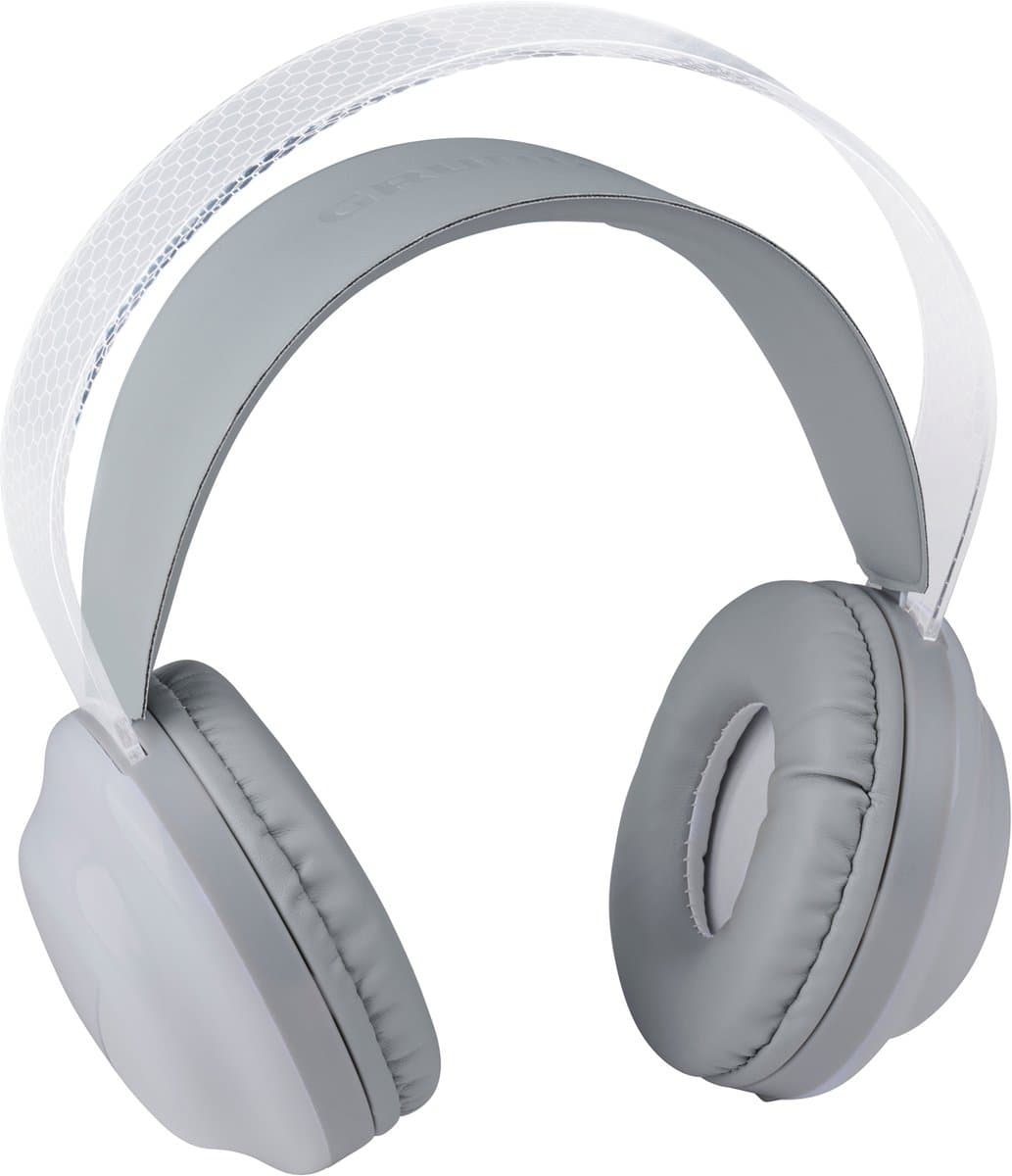 Grundig Draadloze Bluetooth Hoofdtelefoon met LED Licht - Over-Ear met Microfoon - USB-C — afbeelding 1