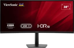 Viewsonic VA3820C computer monitor 96,5 cm (38") 3840 x 1600 Pixels Wide Quad HD+ LED Zwart — thumbnail 1